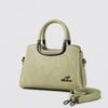 Women's Leather Printed Shoulder Bag