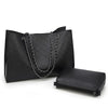 Black Rhombus Chain Shoulder Bag for Women