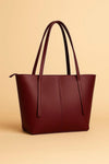 Brown Leather Tote Bag for Women