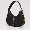 YSL Hobo Bag Plain Leather Adjustable Handle