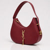 YSL Hobo Bag Plain Leather Adjustable Handle
